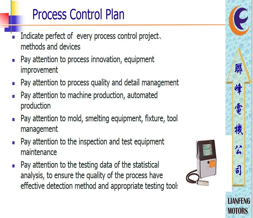 quality control plan